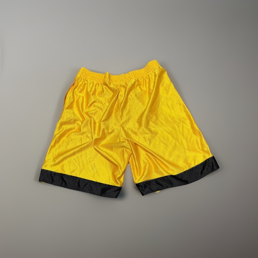 Silky Dazzle Yellow Gold‎ Nike Basketball Athletic Works Shorts 90s Y2K Size XL - Picture 7 of 7
